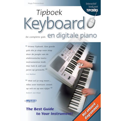 PINKSTERBOER, HUGO - TIPBOEK KEYBOARD EN DIGITALE PIANO