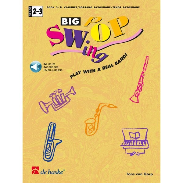 GORP, FONS VAN - BIG SWOP 3 SOPRAAN & TENORSAX/CLARINET -AUDIO ONLINE