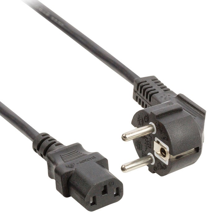 NEDIS CEGP10000BK20 - KABEL VOEDING RANDAARDE IEC-320-C13 2.0MTR