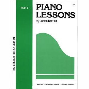 BASTIEN, JAMES - PIANOLESSONS LEVEL 3 - bladmuziek