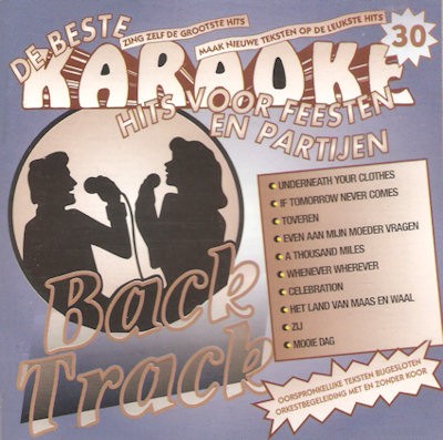 DE BESTE KARAOKE HITS - BACK TRACK  VOL. 30, CD