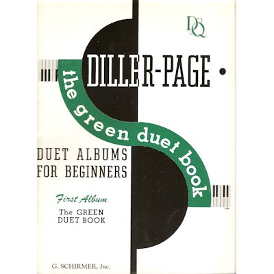 DILLER PAGE - GREEN DUET BOOK - 4 HANDEN