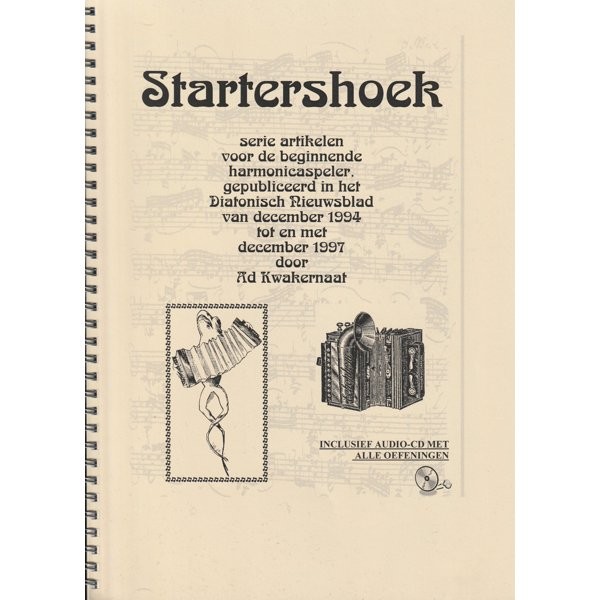 KWAKERNAAT, AD - STARTERSHOEK + CD