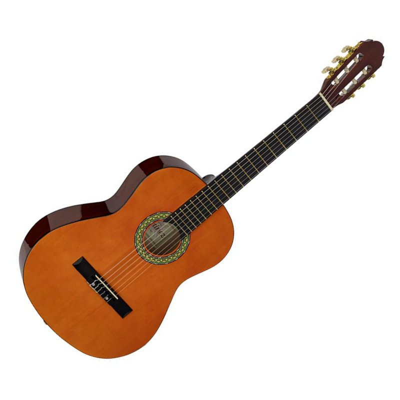 A.MARTINEZ MTC-080 NATURAL - GITAAR KLASSIEK NATUREL