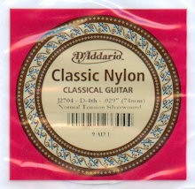 D'ADDARIO J27N04 - SNAAR NYLON D 4TH NORMAL TENSION oude verpakking