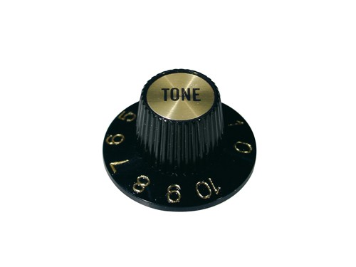 BOSTON KG-260-T - KNOP ZWART GOUD SG TONE
