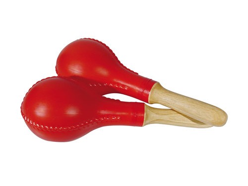 HAYMAN MR-11 - MARACAS ROOD KUNSSTOF