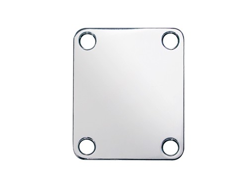 BOSTON NP-64-C NECK MOUNTING PLATE CHROME - HALSPLAAT RECHTHOEK 64.2X51MM CHROOM