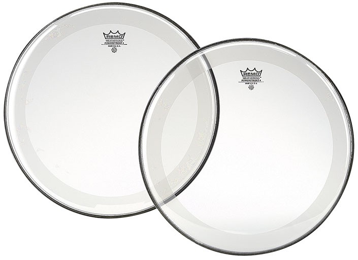 REMO P4-0312-BP - DRUMVEL 12" CLEAR POWERSTROKE