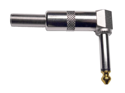 BOSTON S-240 PER STUK - PLUG JACK 6.3MM HAAKS METAAL