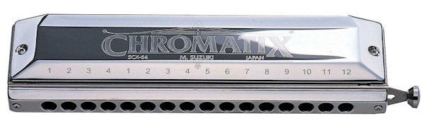 SUZUKI SCX-64-C - MONDHARMONICA CHROMATISCH 64 TONEN C
