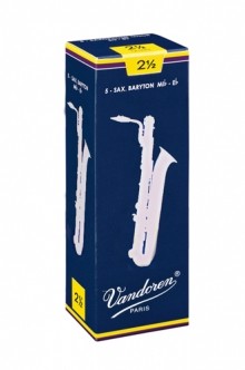 VANDOREN SR2425 5-PACK - RIET 2.5 BARITONSAX