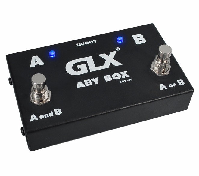 GLX ABY-10 voetschakelaar A/B A+B
