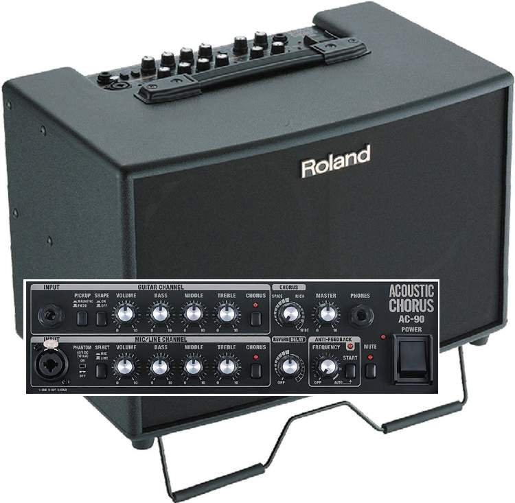 Roland Ac 90 Gitaarversterker Akoestisch 2x 45w