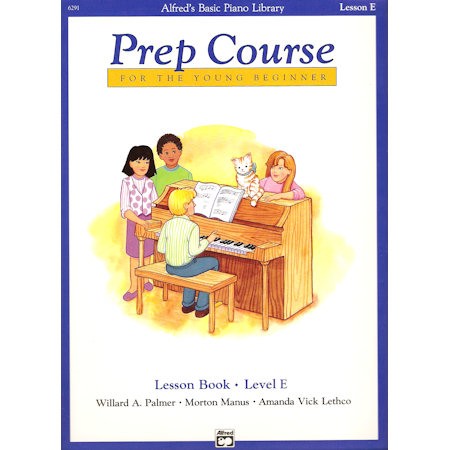 ALFRED'S BASIC PIANO LIBRARY - PREP COURSE E LESSON BOOK