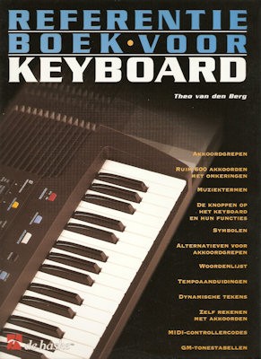 BLADMUZIEK THEO VAN DEN BERG - REFERENTIEBOEK KEYBOARD