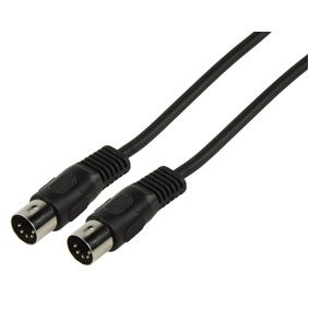 NEDIS CAGL20000BK10 - KABEL MIDI / DIN 1 METER