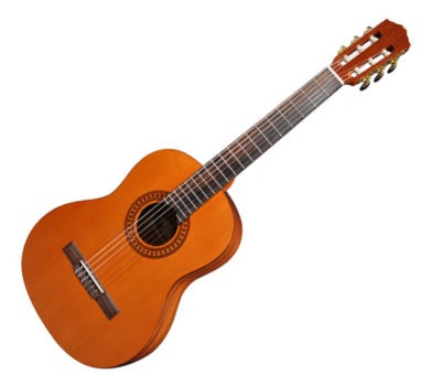 SALVADOR CORTEZ CC-22-JR SOLID CEDAR TOP 3/4 MODEL - GITAAR KLASSIEK MASSIEF BOVENBLAD