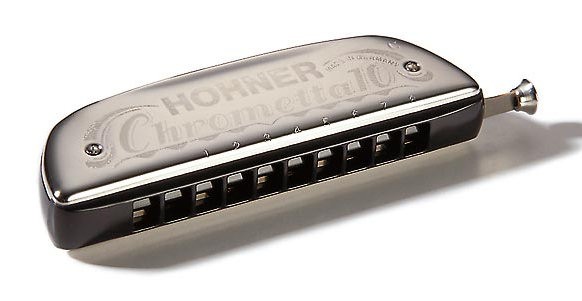 HOHNER CHROMETTA 8 250/32 C - MONDHARMONICA C 2 OKTAVEN