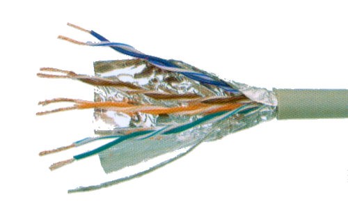 KONIG CMP-NWF6R100S PER/METER - KABEL FTP CAT6 SOLID 10/100/1000