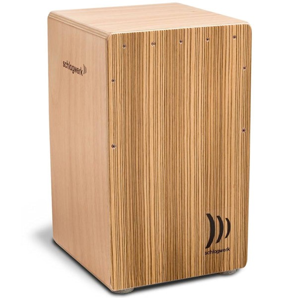 SCHLAGWERK CP4011 - CAJON LA PERU ZEBRANO 30X30X50CM