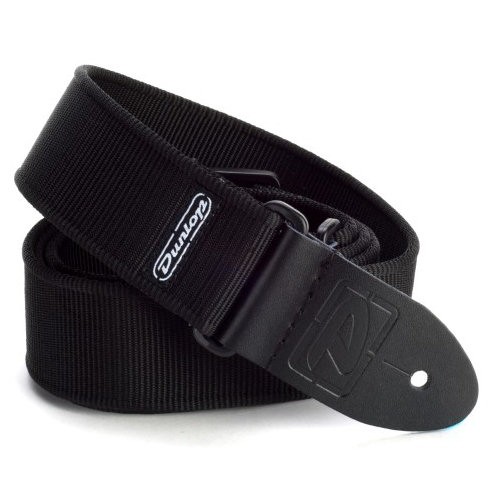 DUNLOP D38-09BK - GITAARRIEM SOLID BLACK