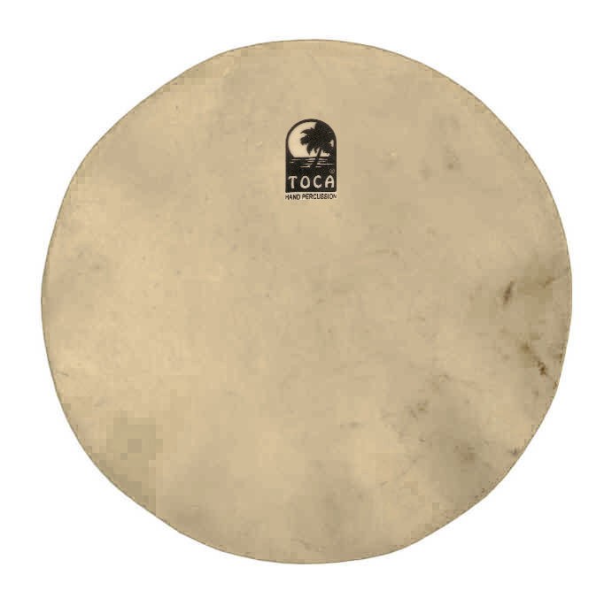 TOCA TD-DJHD12 37310 - NATUURVEL 16" (FLATSKIN) DJEMBE 12"