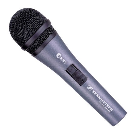SENNHEISER E 825-S - MICROFOON (NIER) + SCHAKELAAR