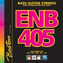 BOSTON ENB-405 5-STRING - SNAREN BASGITAAR 040-125 LONG SCALE