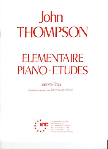 THOMPSON, JOHN - 1E TRAP ELEMENTAIRE PIANO ETUDES