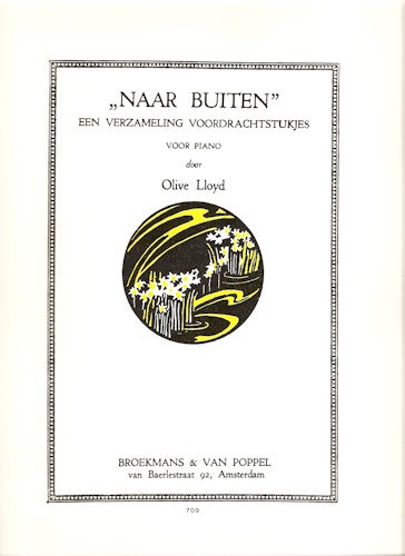 LLOYD, OLIVE - NAAR BUITEN PIANO