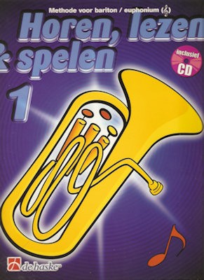 HOREN, LEZEN & SPELEN - BARITON (EUPHONIUM) METHODE 1 + CD