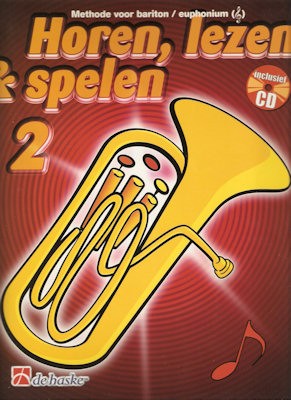 HOREN, LEZEN & SPELEN - BARITON (EUPHONIUM) METHODE 2 + CD