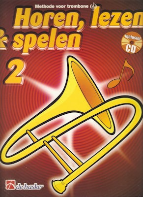 HOREN, LEZEN & SPELEN - TROMBONE TC METHODE DEEL 2 + CD