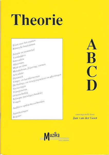 GOOT, JAN VAN DER - THEORIE ABCD