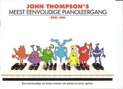 THOMPSON, JOHN 1 - MEEST EENVOUDIGE PIANOLEERGANG 1