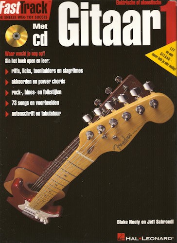 BLADMUZIEK + CD - FASTTRACK GITAAR 1