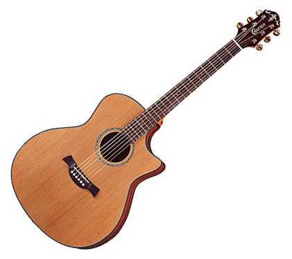 CRAFTER GAE648CD/N - GITAAR WESTERN 45MM TOPKAM SOLID CEDAR TOP