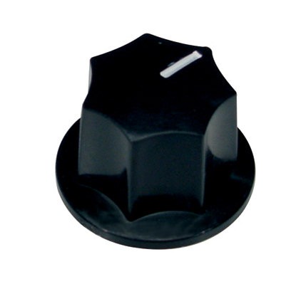 BOSTON KB-140-L - KNOP J-BASS MODEL GROOT ZWART
