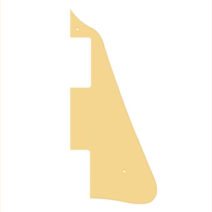 BOSTON LP-113-C SLAGPLAAT - PICKGUARD LP STYLE CREAM 1PLY