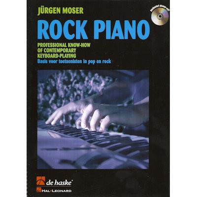 MOSER, JURGEN - ROCK PIANO + CD