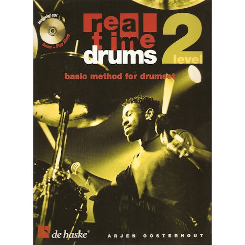 OOSTERHOUT, ARJEN + CD - REAL TIME DRUMS 2