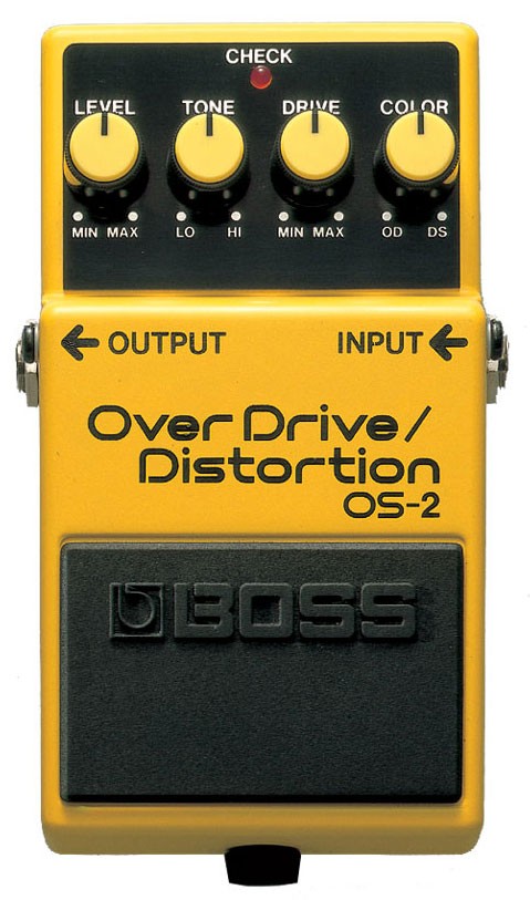 BOSS OS-2 - GITAAREFFECT OVERDRIVE / DISTORTION