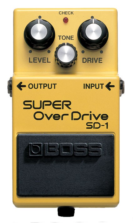 BOSS SD-1 - GITAAREFFECT SUPER OVERDRIVE