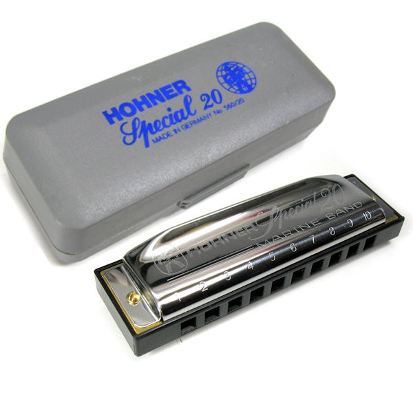 Op de kop van Uitdaging tyfoon HOHNER SPECIAL 20 CLASSIC 560/20 C - MONDHARMONICA C MAJEUR