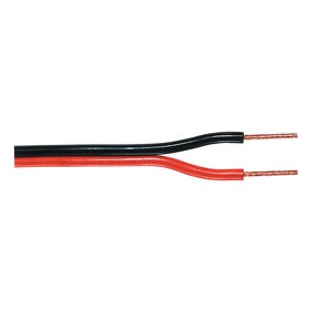 TASKER TASR-C102-1.50 PER/MTR. - KABEL LUIDSPREKER 2X1.5 ZWART/ROOD