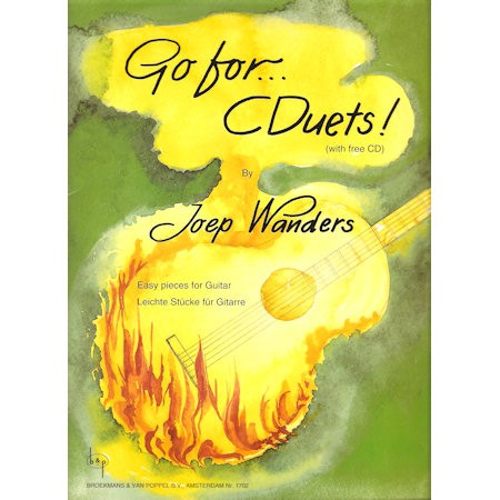 WANDERS, JOEP - GO FOR C DUETS 2 GITAREN + CD