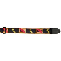 FENDER 099-0681-500 - GITAARRIEM BLACK / YELLOW / RED