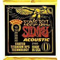 ERNIE BALL 2160 SLINKY ACOUSTIC - SNAREN 010-050 COATED