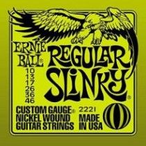 ERNIE BALL 2221 REGULAR SLINKY - SNAREN 010-046 NICKELWOUND